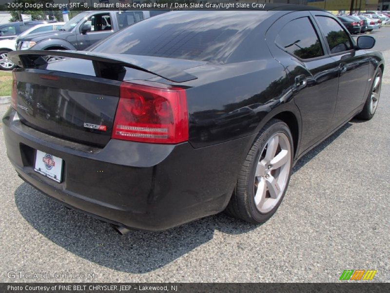 Brilliant Black Crystal Pearl / Dark Slate Gray/Light Slate Gray 2006 Dodge Charger SRT-8