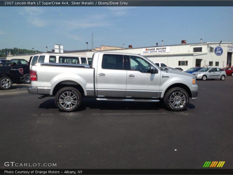 Silver Metallic / Ebony/Dove Grey 2007 Lincoln Mark LT SuperCrew 4x4