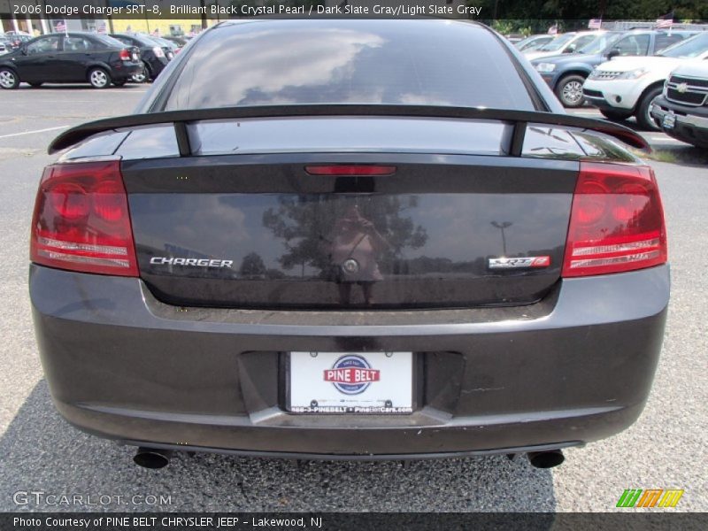 Brilliant Black Crystal Pearl / Dark Slate Gray/Light Slate Gray 2006 Dodge Charger SRT-8