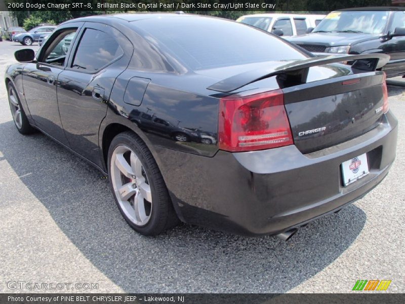 Brilliant Black Crystal Pearl / Dark Slate Gray/Light Slate Gray 2006 Dodge Charger SRT-8