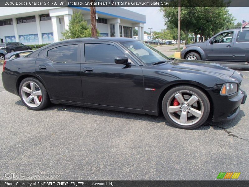 Brilliant Black Crystal Pearl / Dark Slate Gray/Light Slate Gray 2006 Dodge Charger SRT-8