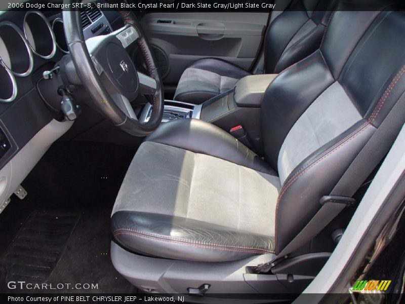 Brilliant Black Crystal Pearl / Dark Slate Gray/Light Slate Gray 2006 Dodge Charger SRT-8