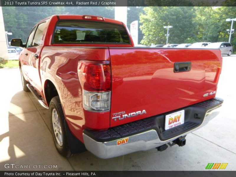 Radiant Red / Graphite 2013 Toyota Tundra SR5 CrewMax 4x4