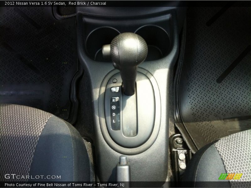 Red Brick / Charcoal 2012 Nissan Versa 1.6 SV Sedan