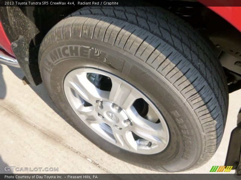 Radiant Red / Graphite 2013 Toyota Tundra SR5 CrewMax 4x4