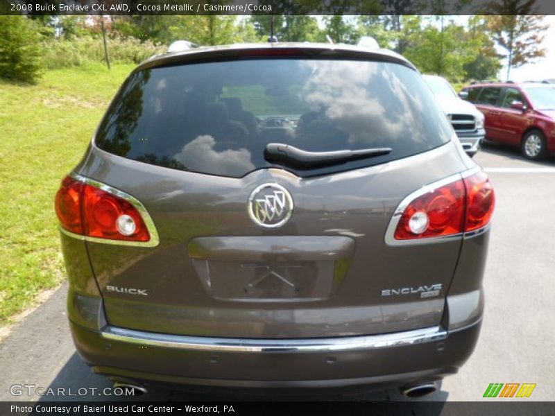 Cocoa Metallic / Cashmere/Cocoa 2008 Buick Enclave CXL AWD