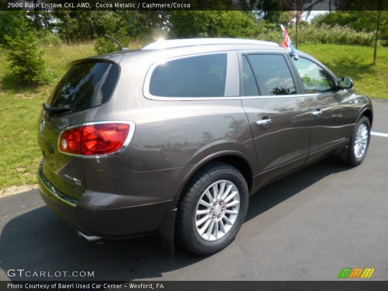Cocoa Metallic / Cashmere/Cocoa 2008 Buick Enclave CXL AWD