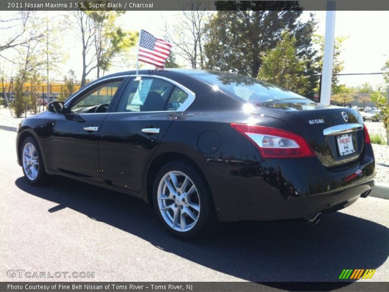 Super Black / Charcoal 2011 Nissan Maxima 3.5 S