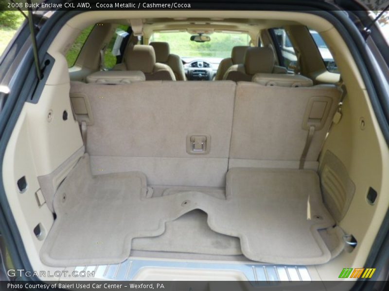 Cocoa Metallic / Cashmere/Cocoa 2008 Buick Enclave CXL AWD