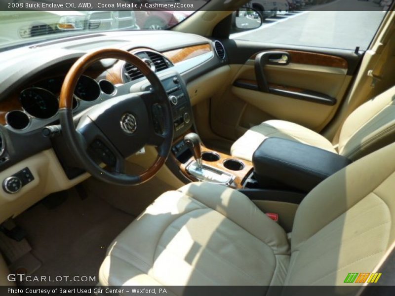 Cocoa Metallic / Cashmere/Cocoa 2008 Buick Enclave CXL AWD