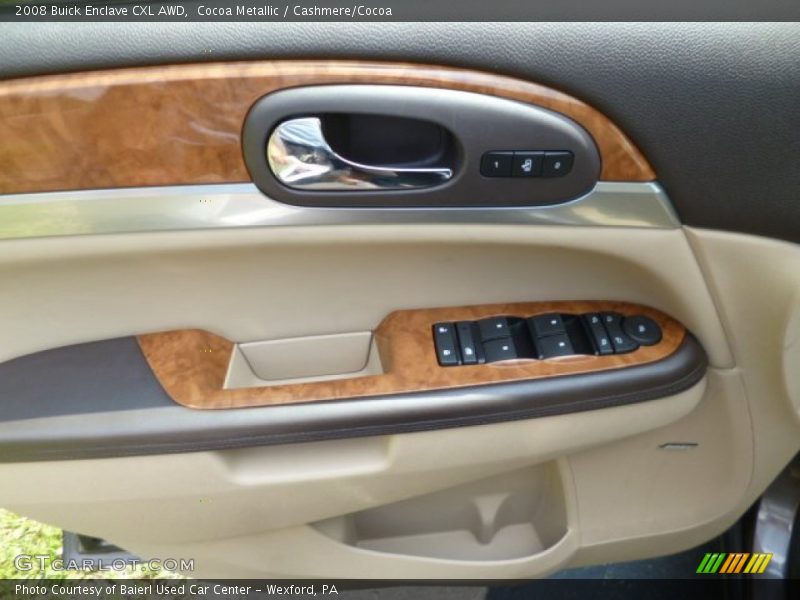 Cocoa Metallic / Cashmere/Cocoa 2008 Buick Enclave CXL AWD