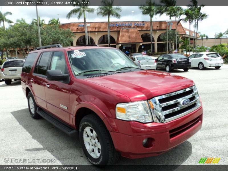 Redfire Metallic / Stone 2008 Ford Expedition XLT