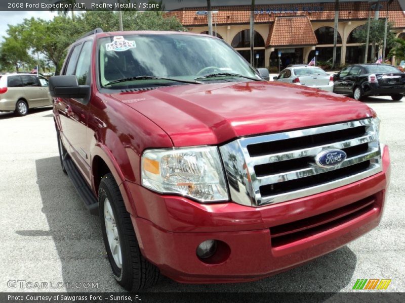 Redfire Metallic / Stone 2008 Ford Expedition XLT