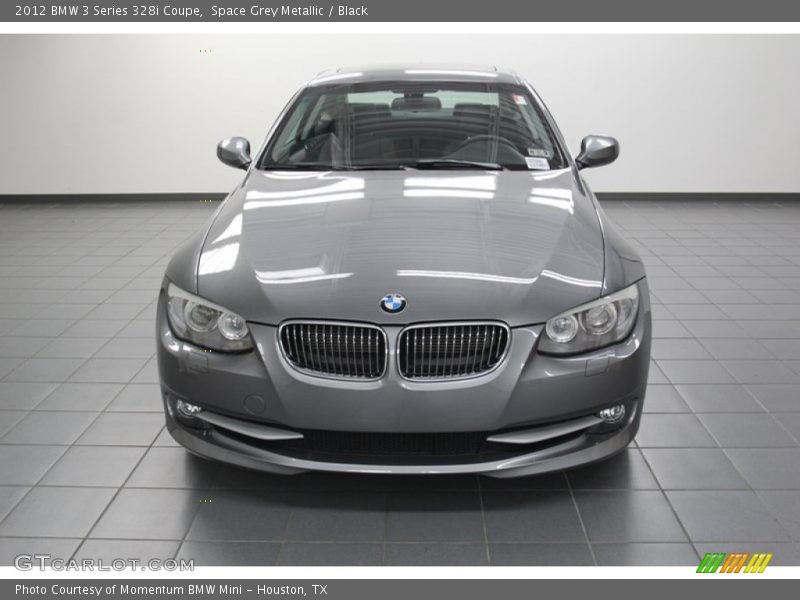 Space Grey Metallic / Black 2012 BMW 3 Series 328i Coupe