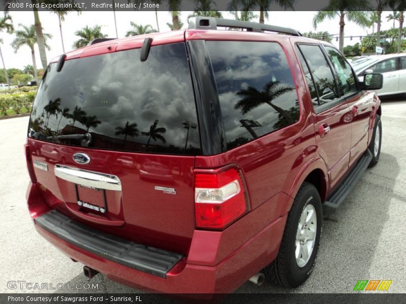 Redfire Metallic / Stone 2008 Ford Expedition XLT