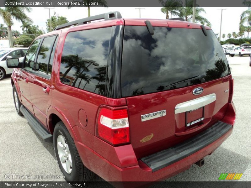 Redfire Metallic / Stone 2008 Ford Expedition XLT