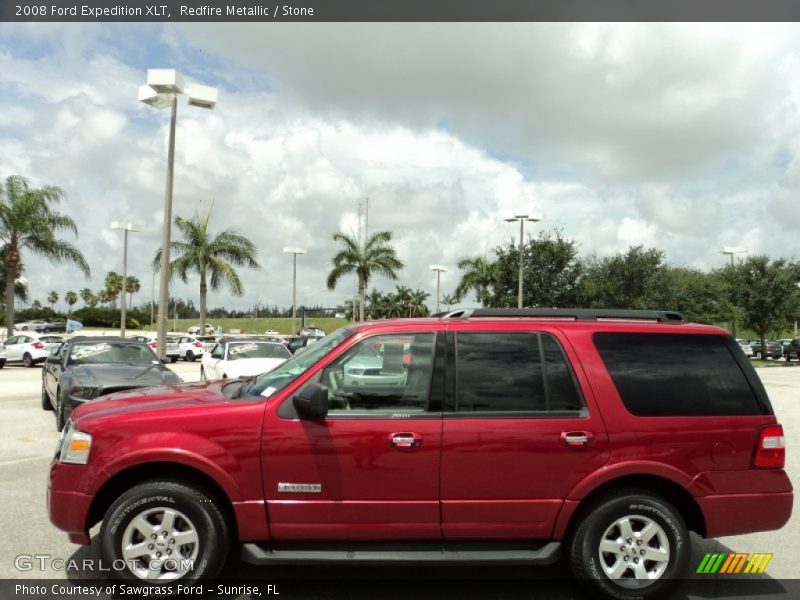 Redfire Metallic / Stone 2008 Ford Expedition XLT
