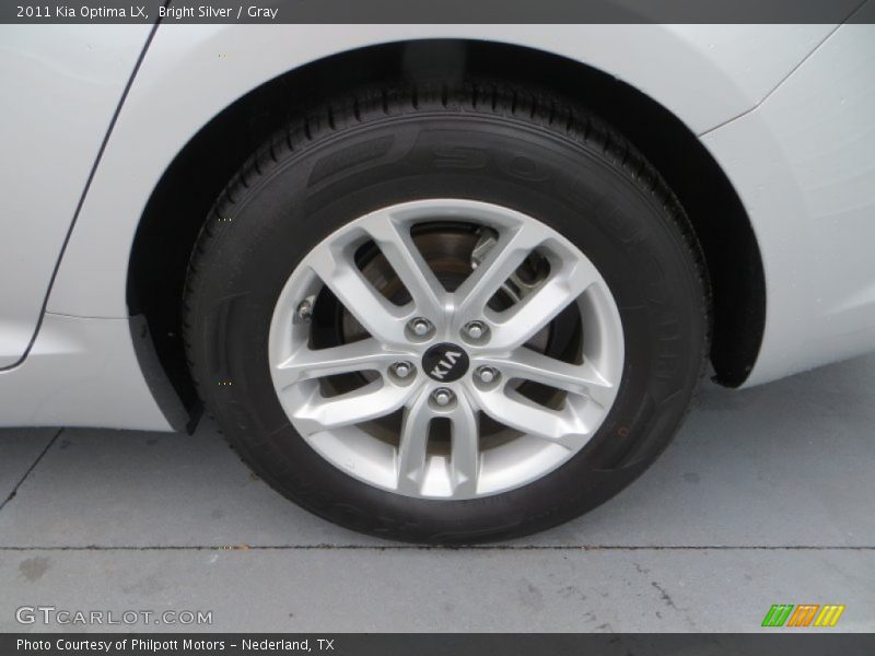 Bright Silver / Gray 2011 Kia Optima LX