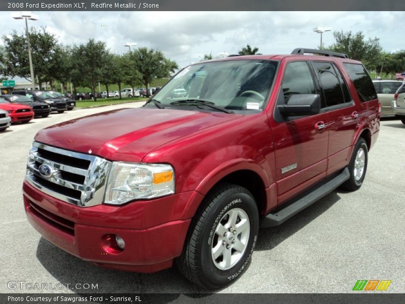 Redfire Metallic / Stone 2008 Ford Expedition XLT