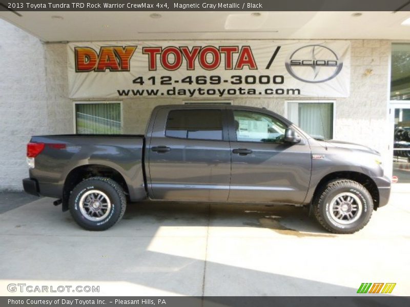 Magnetic Gray Metallic / Black 2013 Toyota Tundra TRD Rock Warrior CrewMax 4x4