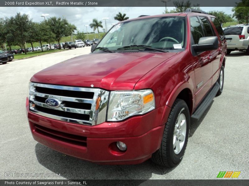 Redfire Metallic / Stone 2008 Ford Expedition XLT
