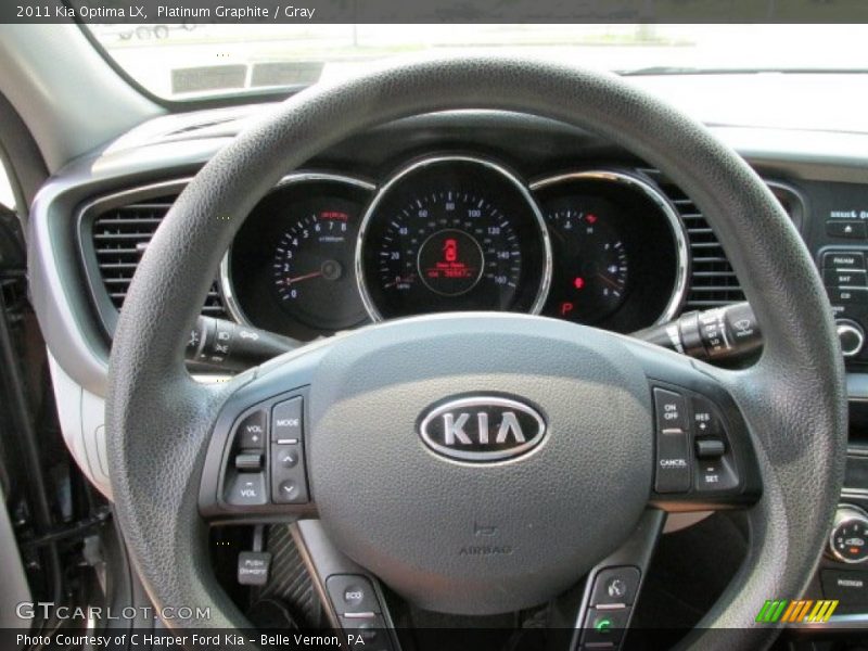 Platinum Graphite / Gray 2011 Kia Optima LX