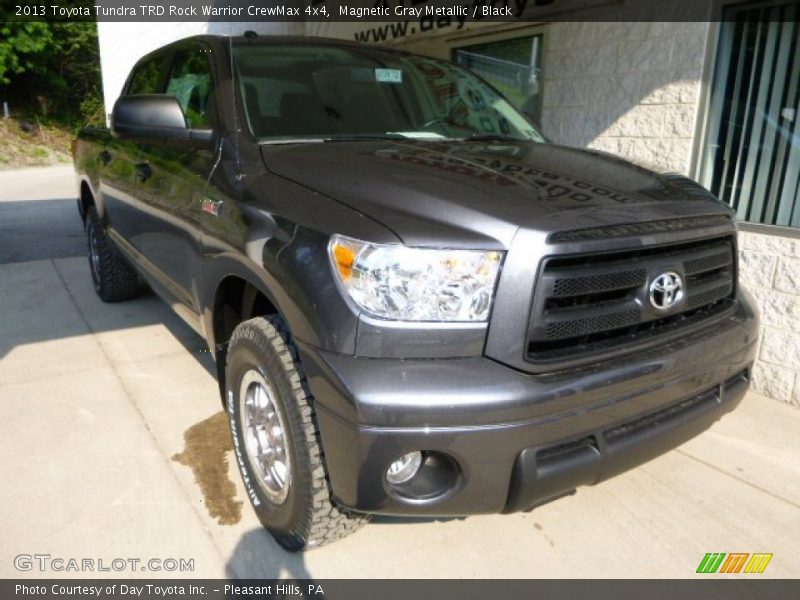 Magnetic Gray Metallic / Black 2013 Toyota Tundra TRD Rock Warrior CrewMax 4x4