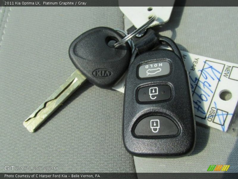 Platinum Graphite / Gray 2011 Kia Optima LX