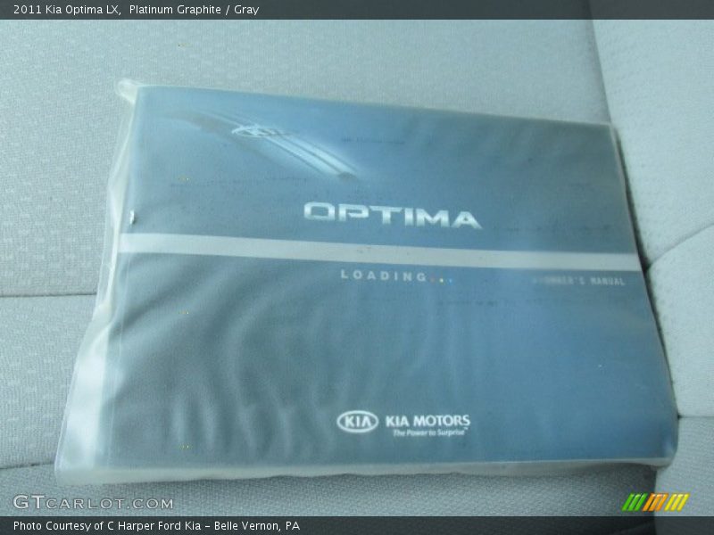 Platinum Graphite / Gray 2011 Kia Optima LX