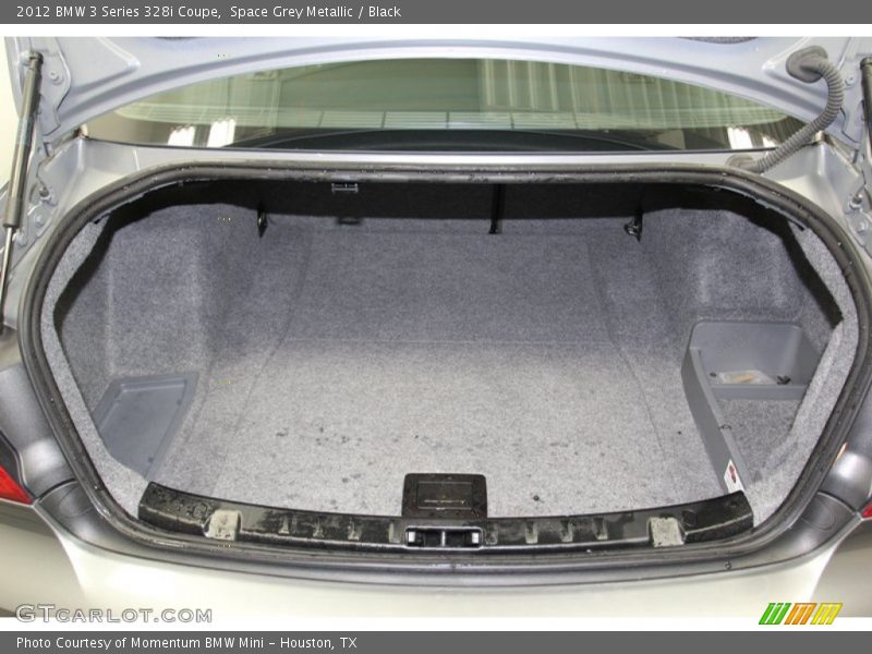 Space Grey Metallic / Black 2012 BMW 3 Series 328i Coupe