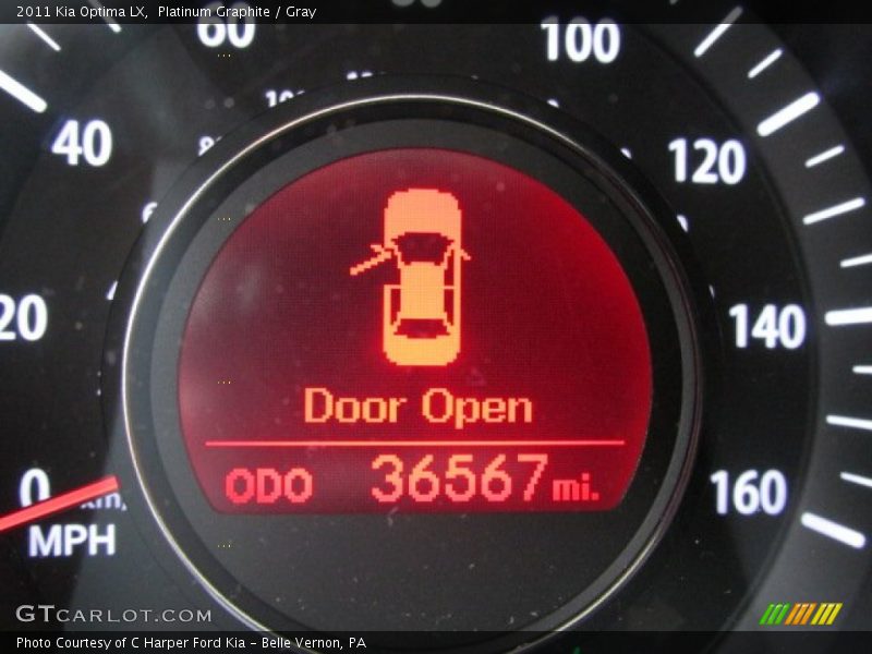 Platinum Graphite / Gray 2011 Kia Optima LX