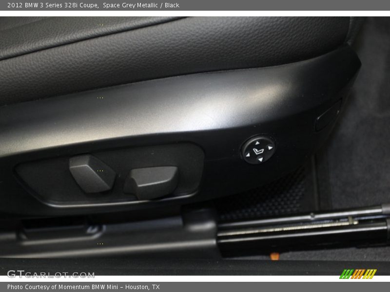 Space Grey Metallic / Black 2012 BMW 3 Series 328i Coupe
