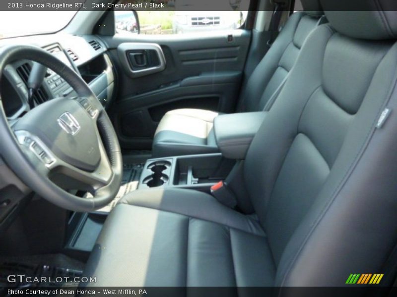 Dark Cherry Pearl / Black 2013 Honda Ridgeline RTL