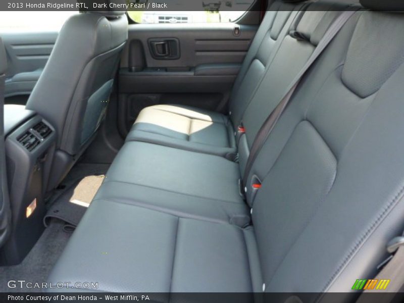 Rear Seat of 2013 Ridgeline RTL
