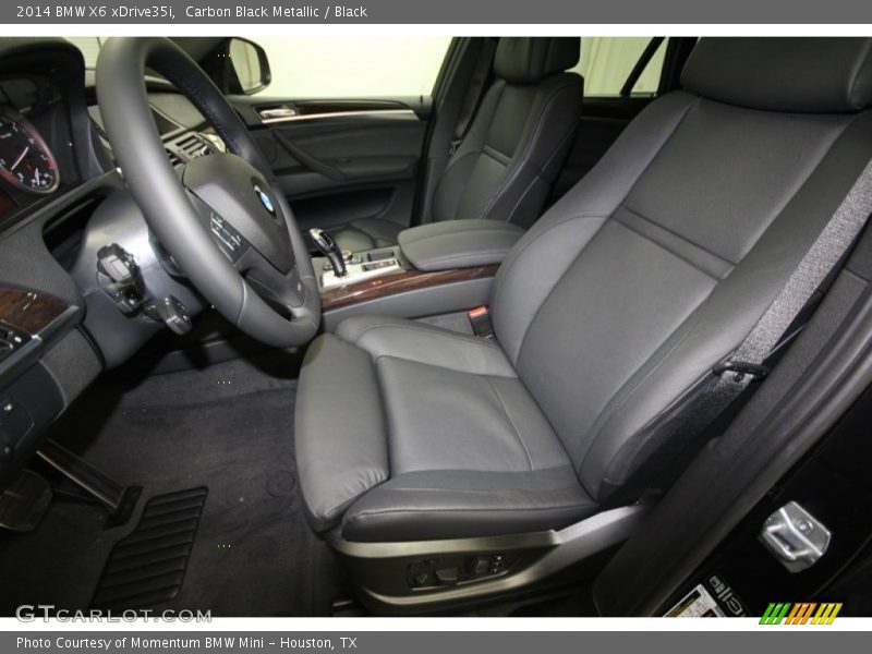 Front Seat of 2014 X6 xDrive35i