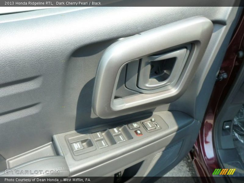 Dark Cherry Pearl / Black 2013 Honda Ridgeline RTL