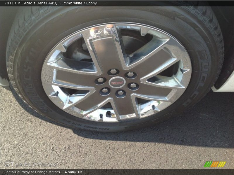 Summit White / Ebony 2011 GMC Acadia Denali AWD