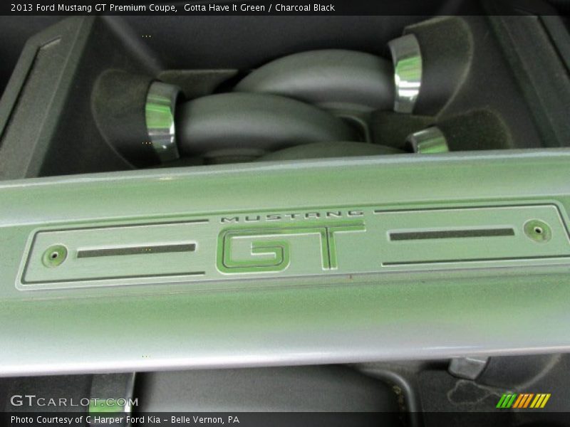 Gotta Have It Green / Charcoal Black 2013 Ford Mustang GT Premium Coupe