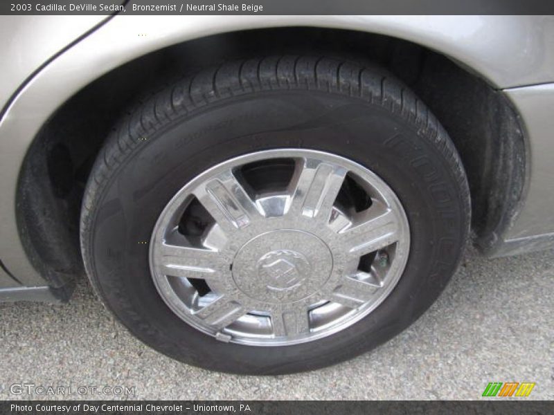 Bronzemist / Neutral Shale Beige 2003 Cadillac DeVille Sedan