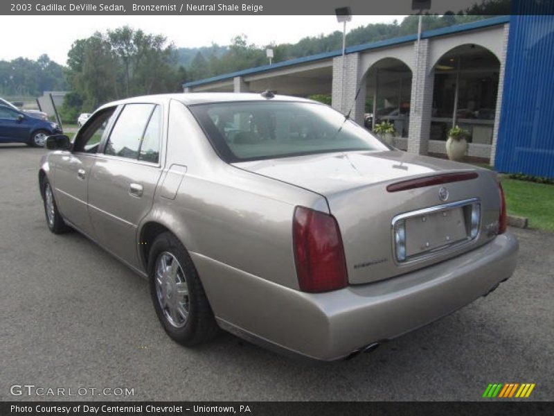 Bronzemist / Neutral Shale Beige 2003 Cadillac DeVille Sedan
