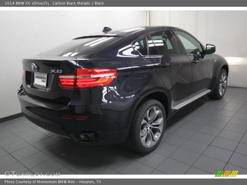 Carbon Black Metallic / Black 2014 BMW X6 xDrive35i