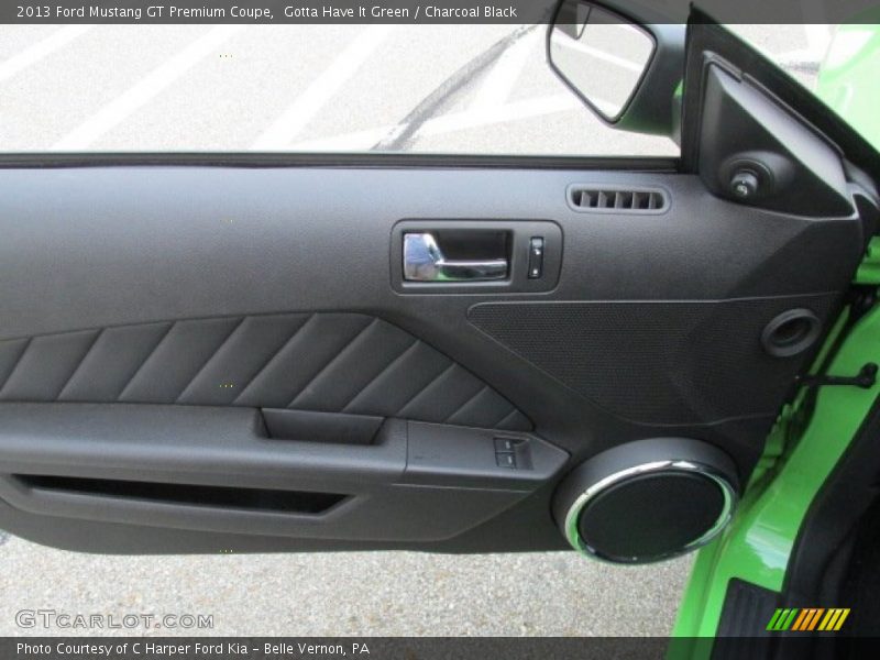 Gotta Have It Green / Charcoal Black 2013 Ford Mustang GT Premium Coupe