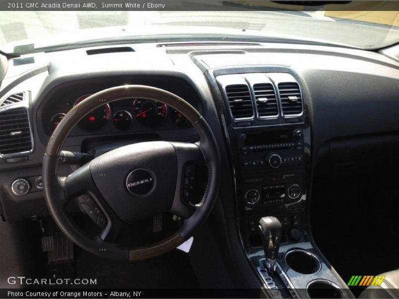 Summit White / Ebony 2011 GMC Acadia Denali AWD