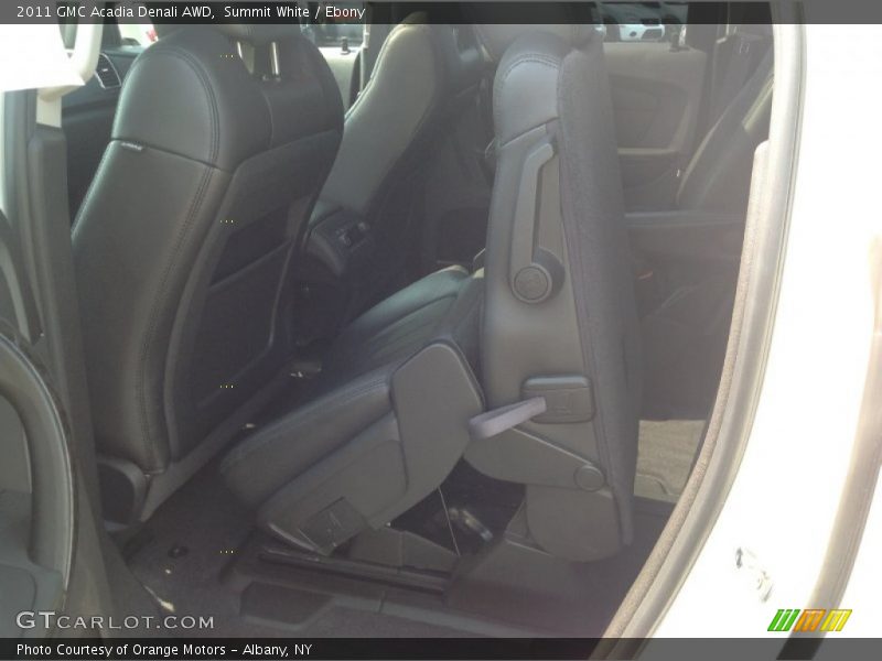 Summit White / Ebony 2011 GMC Acadia Denali AWD