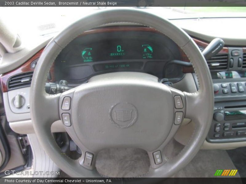 Bronzemist / Neutral Shale Beige 2003 Cadillac DeVille Sedan