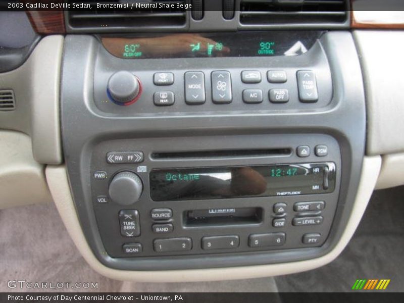 Bronzemist / Neutral Shale Beige 2003 Cadillac DeVille Sedan