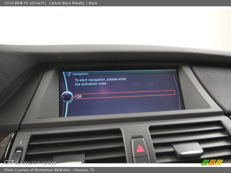 Carbon Black Metallic / Black 2014 BMW X6 xDrive35i