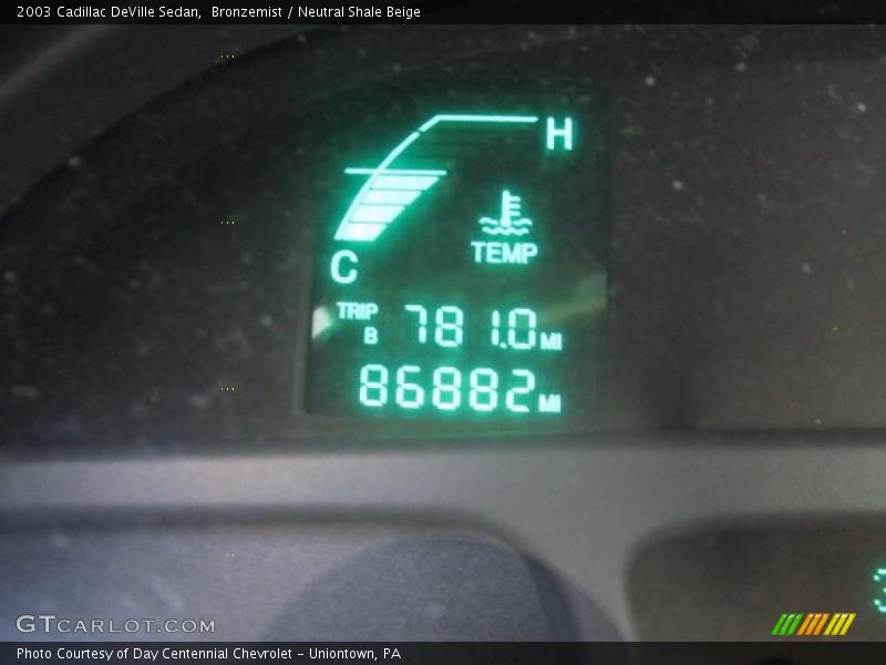 Bronzemist / Neutral Shale Beige 2003 Cadillac DeVille Sedan