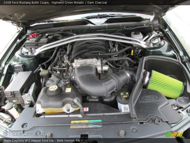  2008 Mustang Bullitt Coupe Engine - 4.6 Liter SOHC 24-Valve VVT V8