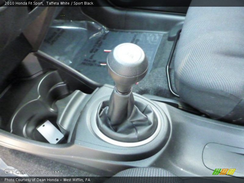 Taffeta White / Sport Black 2010 Honda Fit Sport